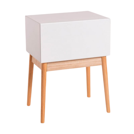 Тумба приліжкова Chomik AVESTA на два ящики у скандинавському стилі Київ