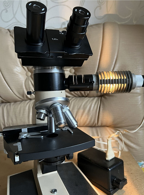 Мікроскоп PZO з освітлювачем ОЕ-1 в ідеальному стані ! Харків - фото 8