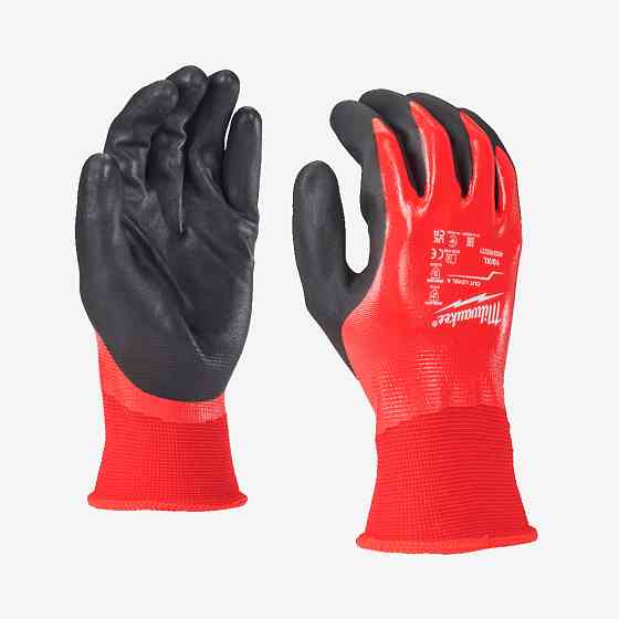 Рукавиці з повним покриттям MILWAUKEE з опором порізам 1/A рівня,10/XL, (12шт) Одеса