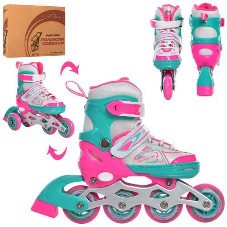 Ролики раздвижные Profi A4148-XS-PBL размер(27-30) Винница - изображение 1