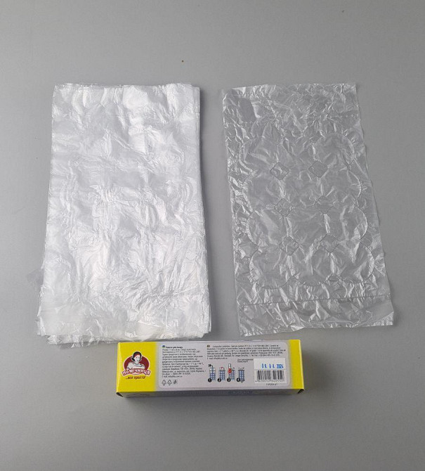 Пакети для приготування льоду (180 шт.) коробка Помічниця (1 пачка) Харків - фото 3