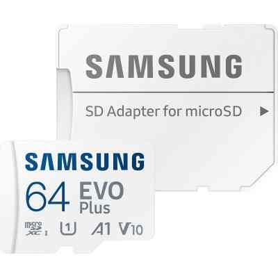 Карта памяти Samsung 64GB microSD class 10 UHS-I U3 V30 A2 EVO Plus (MB-MC64SA/EU) Винница