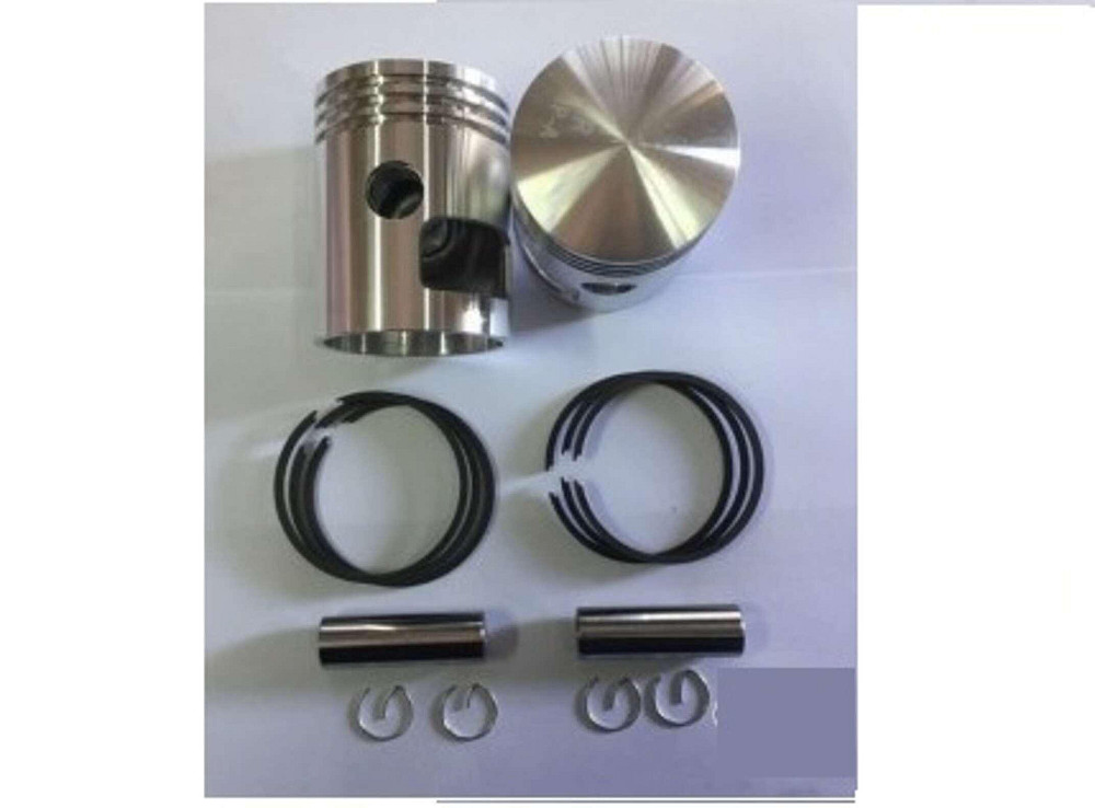 Поршень ЯВА 6V 2р (Ø58,50) (пара) (+кільця поршневі, стопорні) EVO Київ - фото 1