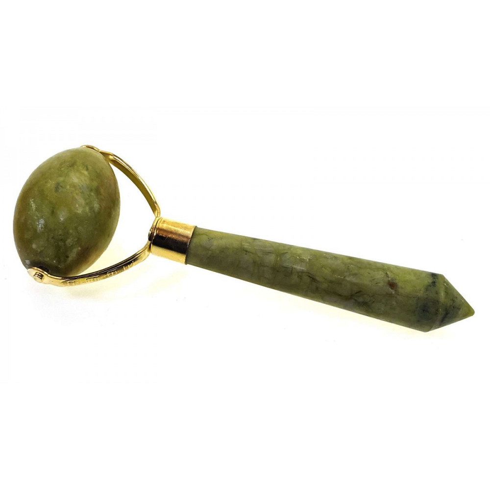 Массажер валик с ручкой нефрит Киев - изображение 1