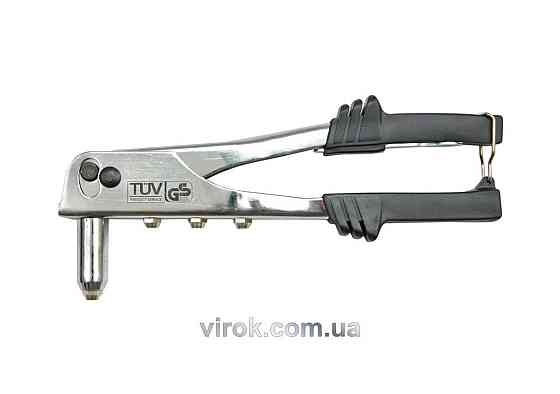 Заклепочник VOREL з металевим хромованим корпусом, l=250мм, Ø-2,4/3,2/4,0/4,8  [12/24] Одесса