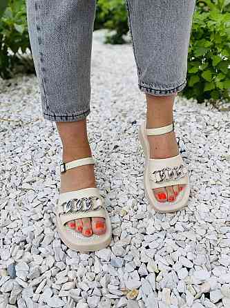 Asti Босоніжки жіночі ASTI P06 бежеві (літо, шкіра натуральна) (4432) Коломыя