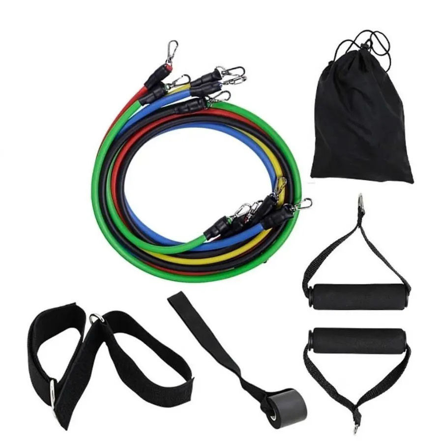 Спортивные резинки эспандер exercise, Резинки для спорта фитнеса подтягиваний, Эспандер тренажерный IC-43 Львов - изображение 9