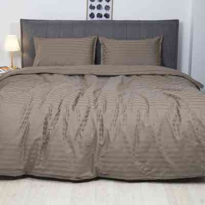 Постільна білизна Tiare 93 Сатин Страйп Кольоровий двоспальний (93_Stripe_dv) Вінниця