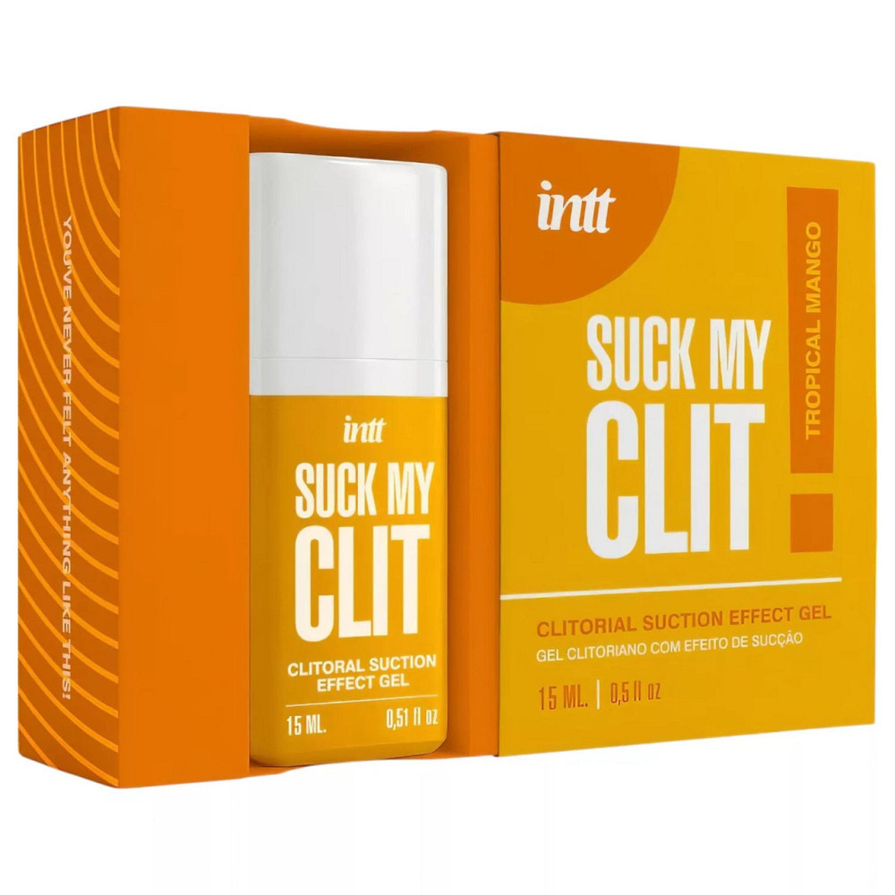 Стимулюючий гель для клітора INTT Suck My Clit Tropical Mango, 15 мл Sex Aura Київ - фото 1