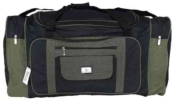 Сумка дорожня KAIMAN 70 см чорно-сіра S700702 Київ