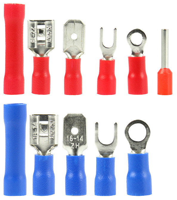 Знімач ізоляції - кримпер для обтискання клем та зняття ізоляції + 239 клем Mar-Pol (M49529) Нововолинськ - фото 6