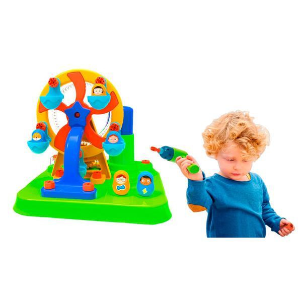 Набір для складання Edu-Toys Колесо огляду з інструментами 46 деталей (JS025) Харків - фото 4