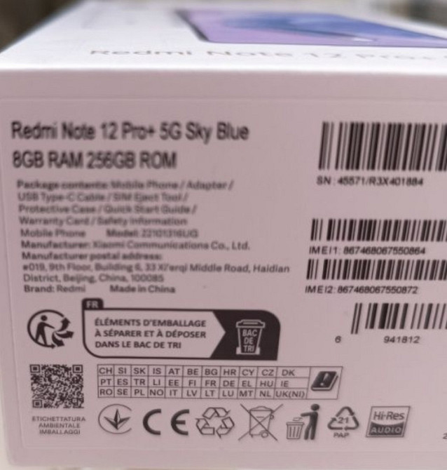 Смартфон Xiaomi Redmi Note 12 Pro 5G 8/256Gb. Київ - фото 3