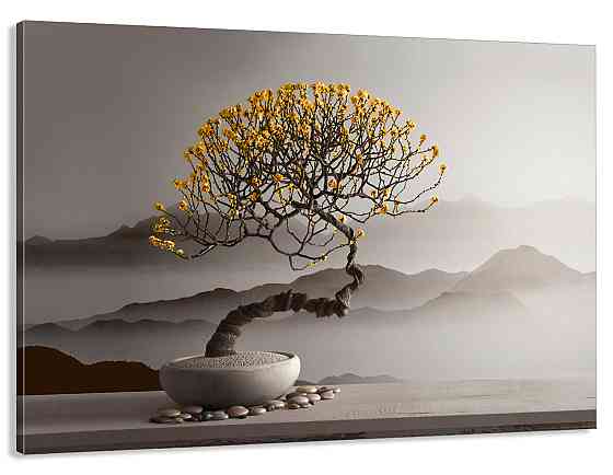 Картина холст у вітальню / спальню  Природа    MLP_43  ( 60х30см ) 70x140 см Київ