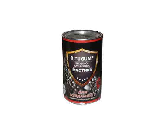 Мастика бітумно-каучукова фундамен 5кг ТМ BITUGUM   Solmir Київ