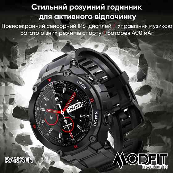 Modfit Ranger Grey 36 мм. Киев