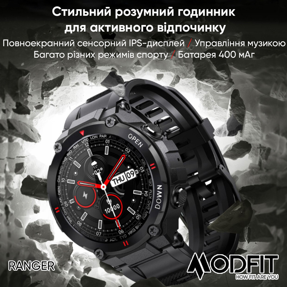 Modfit Ranger Grey 36 мм. Киев - изображение 2