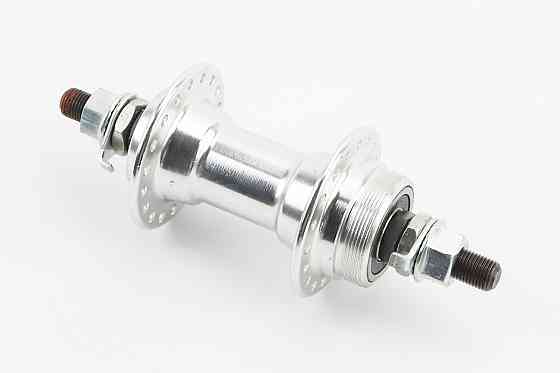 Втулка передня MTB алюмінієва 14Gx36H, Disk-brake (різьба), 2 пром-підшипники 6200 2RS, кріпл. гайка, FB-A209B Київ