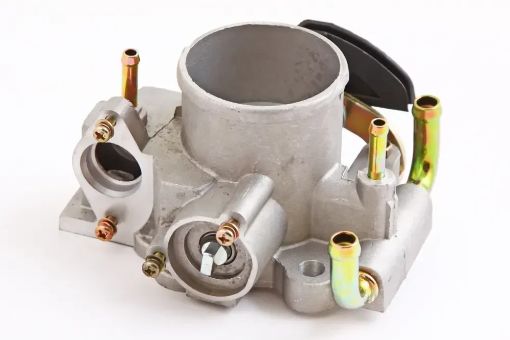 Патрубок дроссельной заслонки 2112 d 56 мм Flagmus в сборе Винница - изображение 1