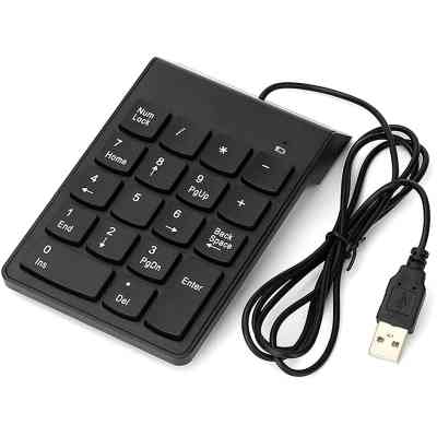 Клавиатура Gembird KPD-U-03 USB Black (KPD-U-03) Винница