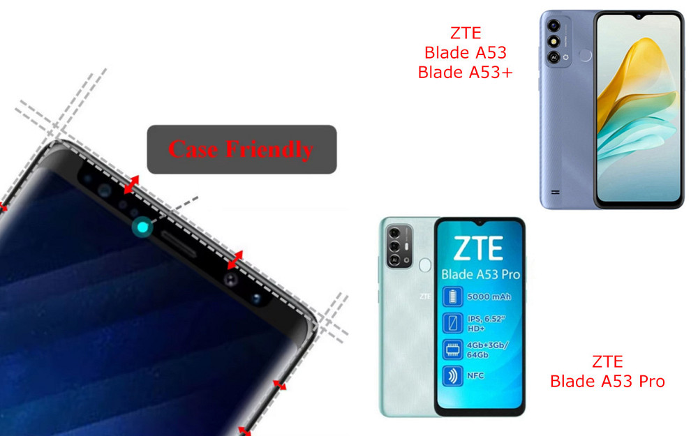 Захисне скло HyperGlass Pro для ZTE Blade A53, A53 Pro, A53+ – максимальна чутливість та захист Київ - фото 4