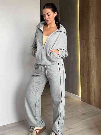 Женский стильный повседневный костюм двойка двунить Одесса