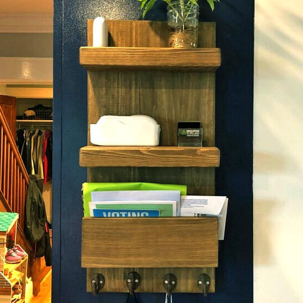 Ключница деревянная 