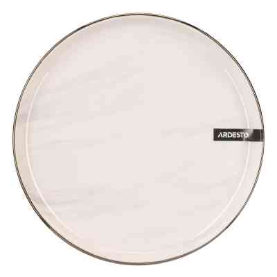 Тарелка Ardesto Marmo Бежева 19 см Десертна (AR2919MRB) Винница