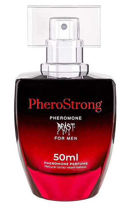 Туалетна вода із феромонами PheroStrong Beast For Men 50 ml, 3200067 Sex Aura Київ - фото 2