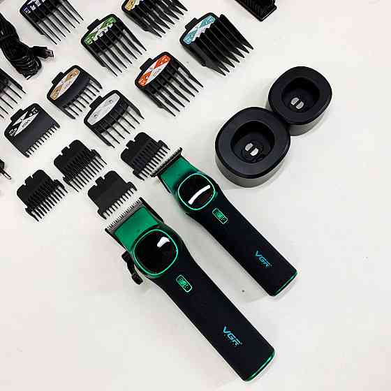 Електрична машинка для стрижки побутова VGR V-885 S2 GREEN, Машинка для стрижки від акб TW-64 Івано-Франківськ