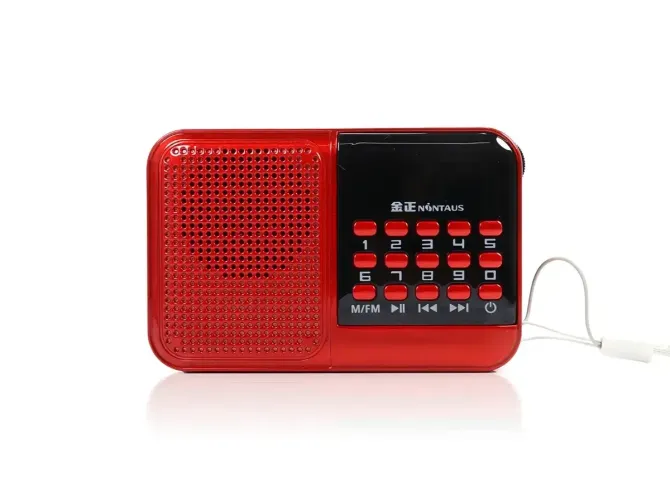 Радіоприймач USB/MP3 BKK S61 3вт, з виходом на навушники, картридер для TF, акумулятор або мережа 22 Київ - фото 4