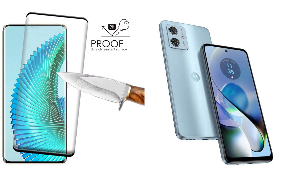 Захисне скло HyperGlass Pro для Motorola Moto G54 5G, Moto G54 5G Power – максимальна чутливість та захист Київ - фото 1