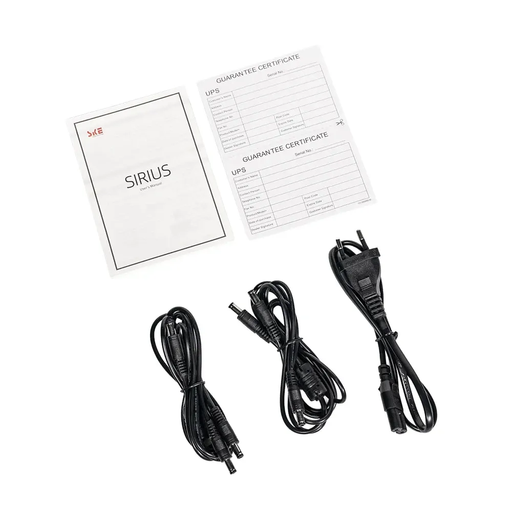 Джерело безперебійного живлення Mini UPS SKE SIRIUS 45W 30000mAh 5V/9V/12V/24V/PoE, LiFePO4 2*15Ah, для роутера та оптичного Київ - фото 15