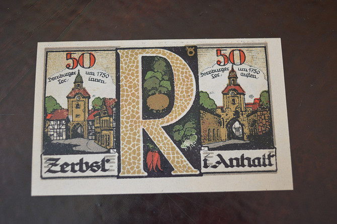 Германия. Нотгельд. 50Pf ( 6 ) Полтава - изображение 1
