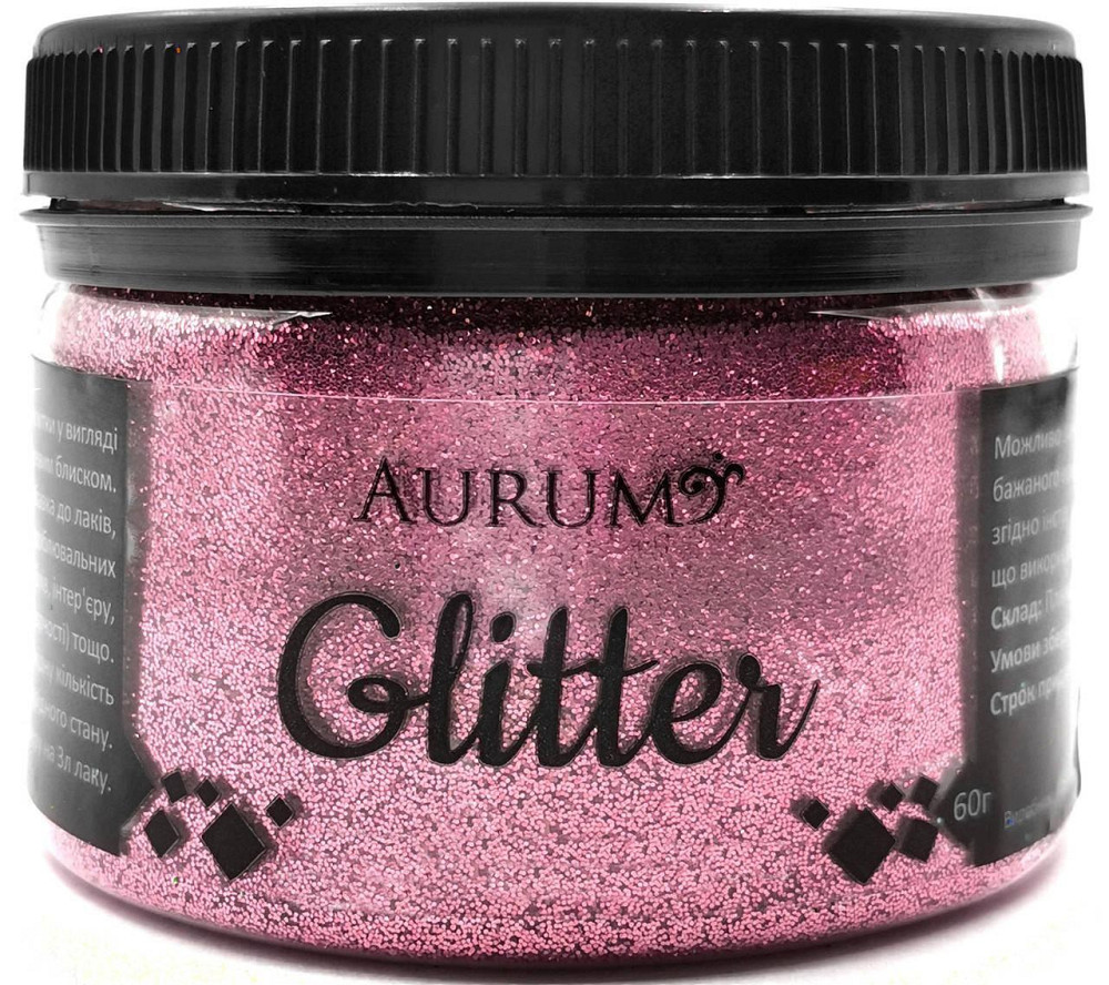 Гліттер рожевий №05 0.06кг AURUM Харків - фото 2