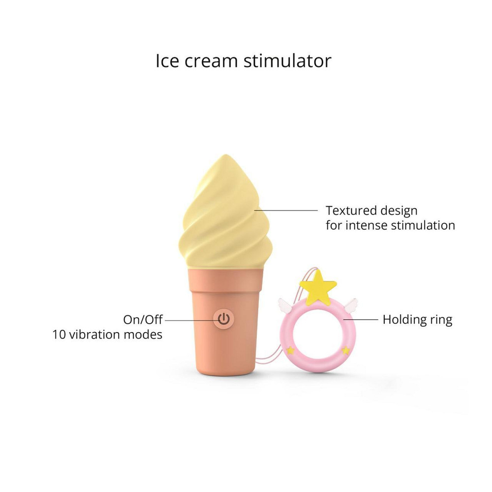 Вибратор-мороженое Love To Love CAND'ICE — VANILLA POP Sex Aura Киев - изображение 2