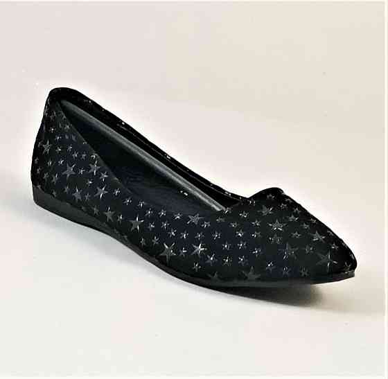 Жіночі Балетки Чорні Мокасини Туфлі Замшеві (розміри: 36) — J2 Дніпро