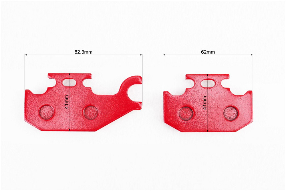 Гальмівні колодки (дискові) SUZUKI LT-A 400/LT-A 450/LT-A 500/LT-A 700/LT-A 750 Київ - фото 3