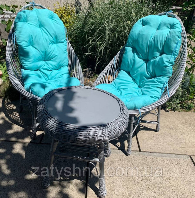 Комплект плетеной мебели для отдыха Киев - изображение 2
