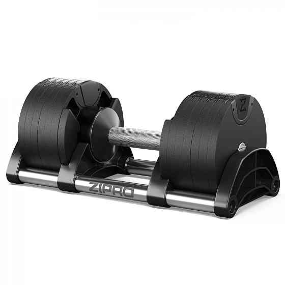 Гантель Zipro з регульованим навантаженням, кругла 24 кг Київ
