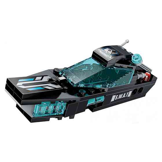 Дитячий Конструктор Qman 1413-1-8 транспорт, зброя, 95 дит.  Wave Breaker Yacht Вінниця