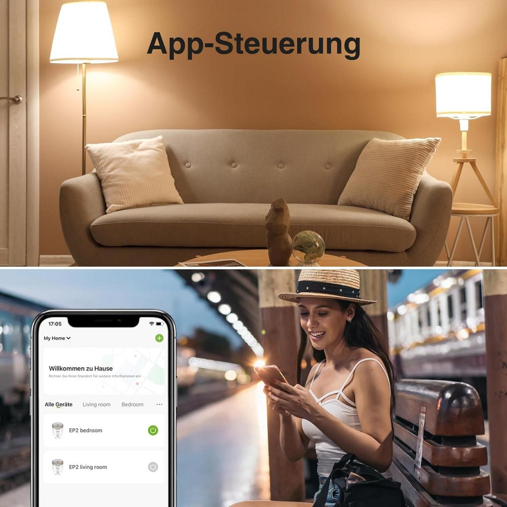 Розумна розетка GHome Wi-Fi працює з Alexa Google Home, сертифікована TÜV Дніпро - фото 4