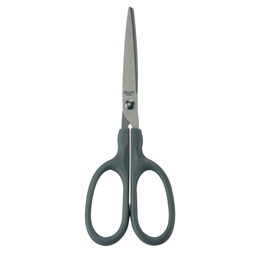 Ножицi офiснi Jobmax BM.4523 симетричні, 170 мм, сірий Вінниця - фото 1