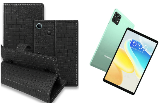 Книжка-трансформер для планшета Teclast M50 Mini, колір Black Krokodil Black Київ