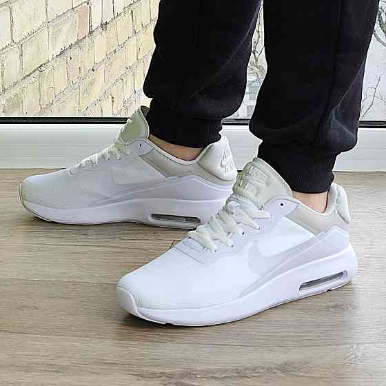 Мужские Кроссовки Nike 90 Белые Найк с Амортизацией Тканевые (размеры: 41,42,43,44,45) - 535-3 Днепр