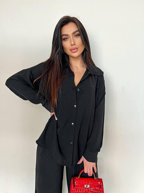 Жіночий стильнй привабливий костюм американський креп Одеса - фото 8