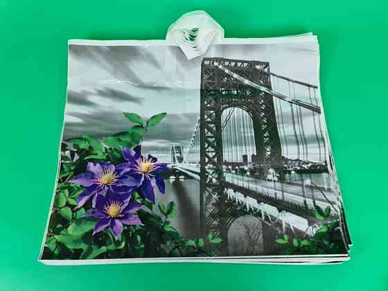 Пакет 60*50 петлевая ручка Мост Комсерв (25 шт) Харьков