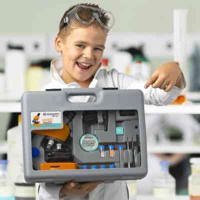 Микроскоп Bresser Junior 40x-640x Orange + кейс (926813) Винница