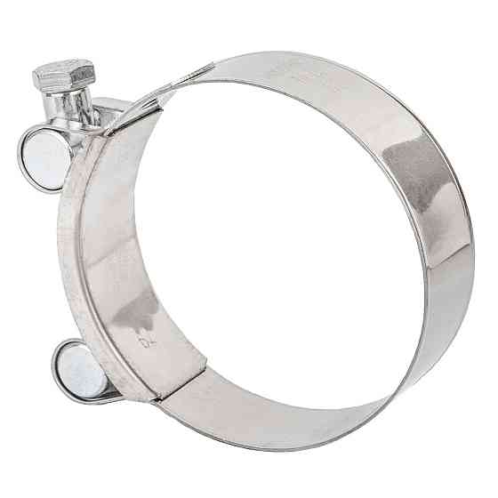 Хомут силовой нержавеющий 24мм Ø74-79мм (КРАТНО 5шт) SIGMA (2508221) Киев