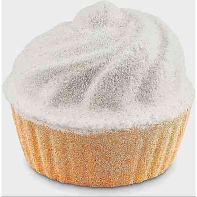 Бомбочка для ванны AquaShine Rainbow Кекс Банановое наслаждение 130 г (4820240940159) Винница